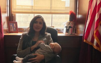 Pro-life congresswoman champions motherhood by bringing newborn son to Congress
